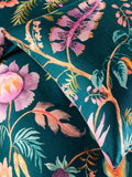 Vantona Teal Blue Anika Duvet Cover Set (British brand)