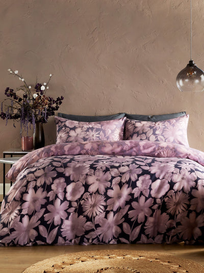 Next Vantona Purple Georgia Quilt Cover Set- Buy online at McGrocer