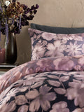 Vantona purple Georgia quilt cover set (British brand)