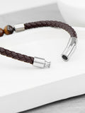 Treat Republic woven tiger's eye bracelet 21cm (British brand)
