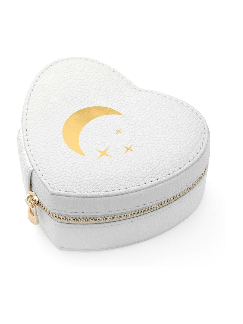 Treat Republic personalised heart shaped jewellery case (British brand)