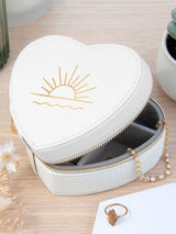 Next Treat Republic Customisable White Heart Jewellery Case- Buy online at McGrocer