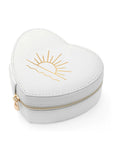 Treat Republic customisable heart jewellery case compact, imported from the UK
