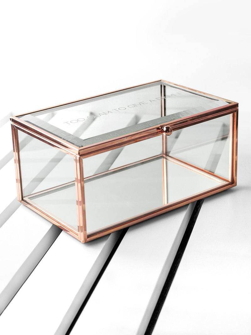 Treat Republic personalised glass jewellery box, UK version