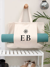 Next Treat Republic Monogrammed Yoga Tote Bag- Buy online at McGrocer