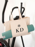 Treat Republic monogrammed yoga tote bag 27L, imported from the UK