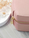 Treat Republic customisable heart jewellery case with velvet lining (British brand)