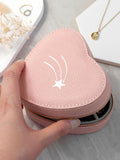 Treat Republic pink heart jewellery case shooting star, UK version
