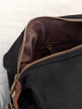 Treat Republic personalised luxury waxed canvas holdall 19L, UK version