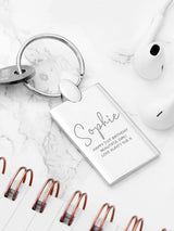 Next Treat Republic Personalised Rectangle Keyring- Buy online at McGrocer