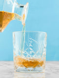 Treat Republic personalised crystal whisky tumbler, UK version