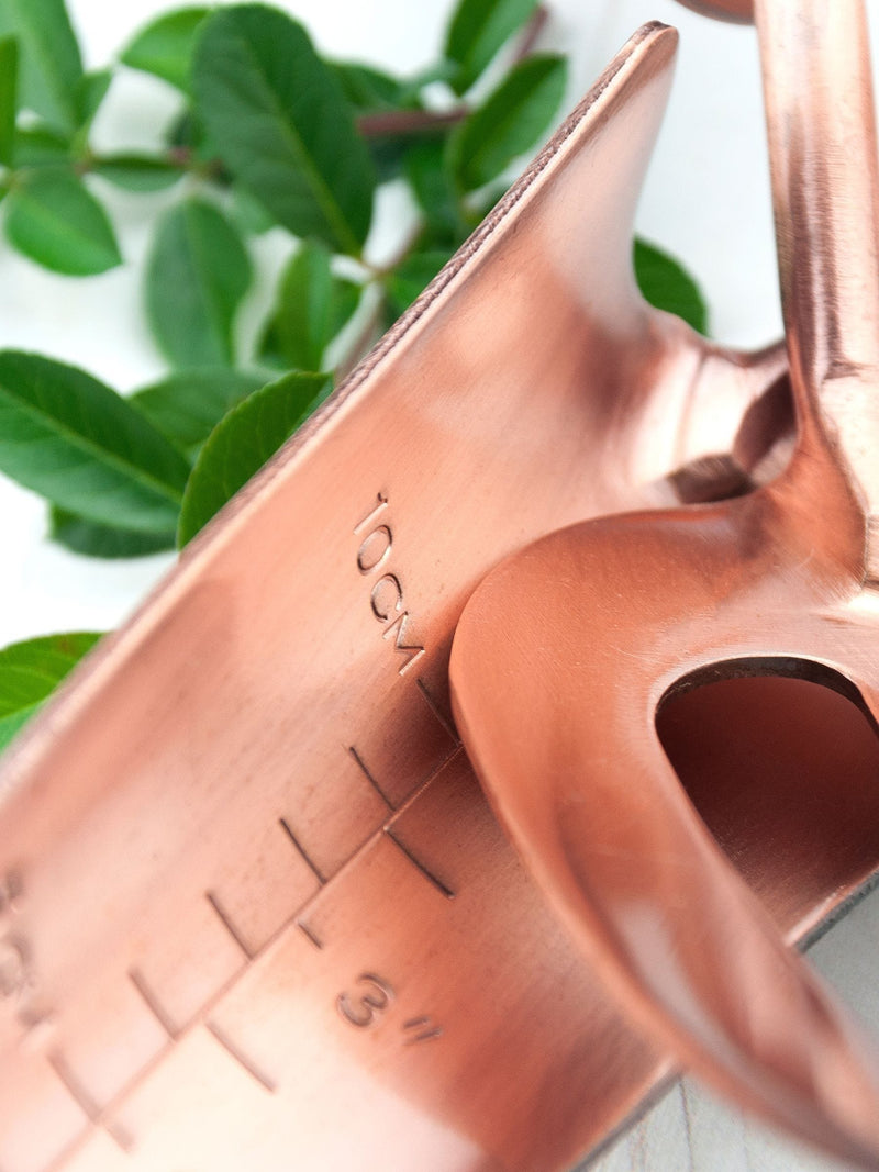 Treat Republic luxe copper trowel and fork set, imported from the UK