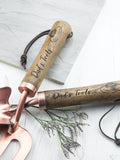 Treat Republic luxe copper trowel and fork set, imported from the UK