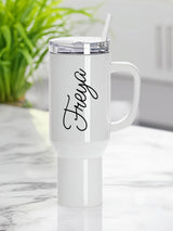 Next Treat Republic Personalised 40oz Signature Tumbler Travel Mug- Buy online at McGrocer