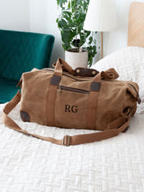 Next Treat Republic Personalised Luxury Waxed Canvas Holdall- Buy online at McGrocer