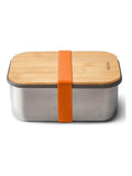 Black & Blum orange stainless steel sandwich box 1.25L - British product