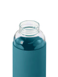 Black & Blum Ocean glass water bottle 600ml - British product