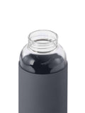Black & Blum Slate glass water bottle 600ml - British product