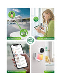 V-Tech white HD smart pan and tilt baby monitor, UK version