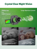 V-Tech white HD smart pan and tilt baby monitor, UK version