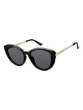 Prive Revaux Black Sunset Place cat eye sunglasses, imported from the UK