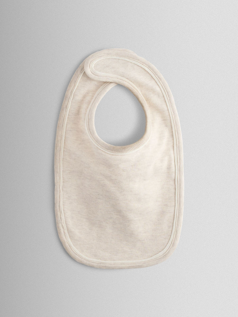 JoJo Maman Bébé cream fox print bibs 2-pack organic cotton (British brand)