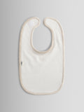 JoJo Maman Bébé cream fox print bibs 2-pack organic cotton (British brand)