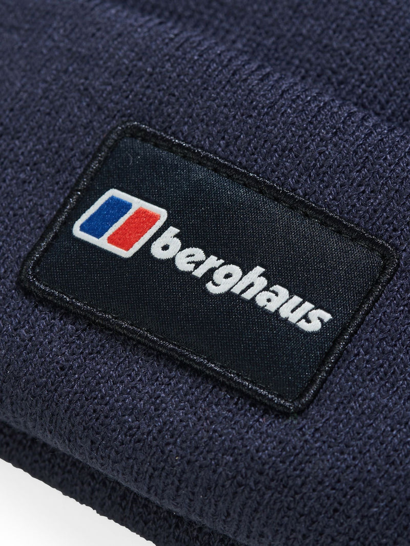 Berghaus blue logo recognition beanie - British product