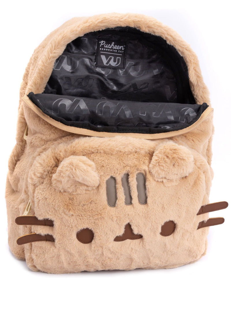 Vanilla Underground cream Pusheen furry backpack, imported from the UK