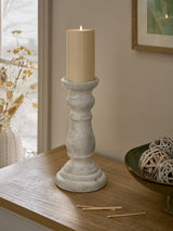Next Lydford Natural Pillar Candle Holder- Buy online at McGrocer