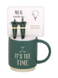 Something Different Black It's Tee Time Mug