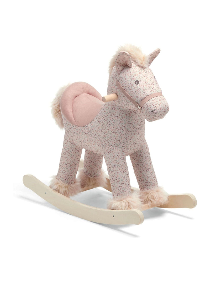 Mamas & Papas pink floral rocking horse 63x70x28cm (British brand)