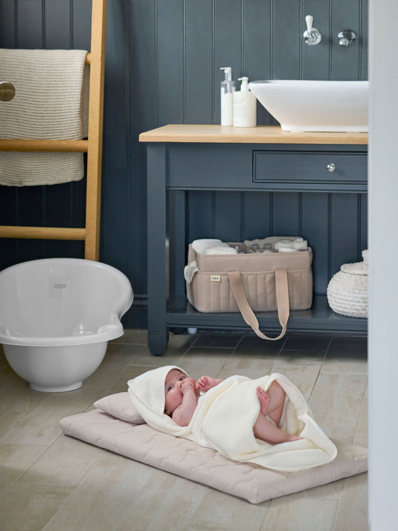 Mamas & Papas Neutral Nappy Caddy for baby essentials, imported from the UK