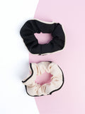 Brushworks contrast hair scrunchies 2 pack (British brand)