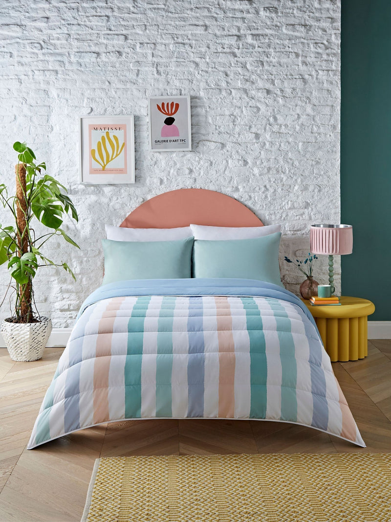 Coverless Duvet and Pillowcase Set with Microfibre Cover and Smartfil Filling