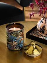 Next Cedarwood & Oud Animal Print Tiger Candle 16cm- Buy online at McGrocer
