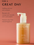 Neom Great Day Hand Wash Wild Mint and Mandarin, imported from the UK