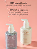 Neom hand wash refill with Lavender, Jasmine and Sandalwood scents, imported from the UK