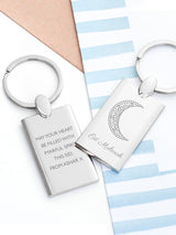 Next Treat Republic Personalised Eid Mubarak Rectangle Keyring- Buy online at McGrocer