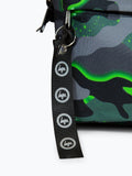 Hype green glow camo backpack, 42x30x12cm - British product