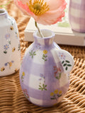 Set of 3 Maisie floral ceramic vases 9.5cm, UK version