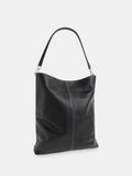 Whistles black contrast stitch tote bag, imported from the UK