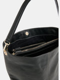 Whistles black contrast stitch tote bag, imported from the UK