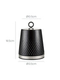 Swan black kitchen storage canisters set of 3 - British product