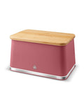 Swan Fuchsia Rose bread bin 16L (British brand)