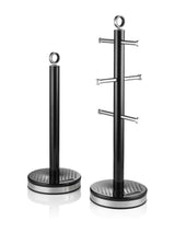 Next Swan Black Towel Pole and 6 Cup Mug Tree Set- Buy online at McGrocer