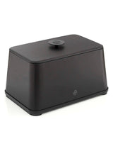 Next Swan Black Stealth Bread Bin with Simple Pull Lid 16L- Buy online at McGrocer