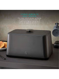 Swan Black Stealth bread bin 16L (British brand)