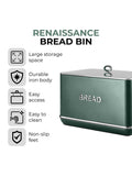 Tower Green Renaissance bread bin 16L (British brand)