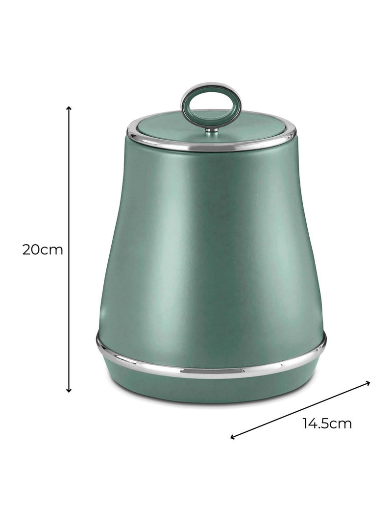 Tower green storage canisters set of 3, imported from the UK